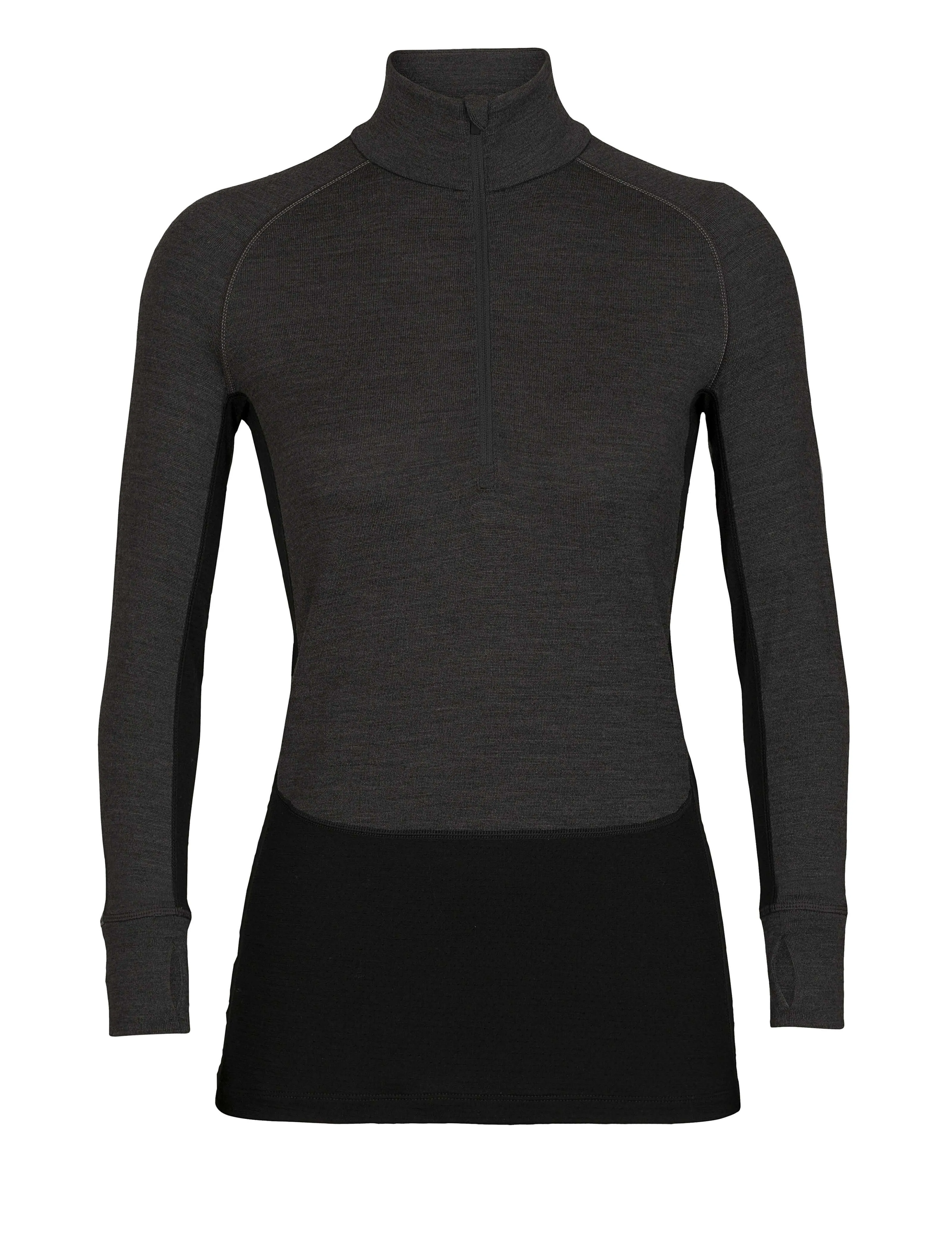 Women ZoneKnit 260 LS Half Zip Damen Langarmshirt