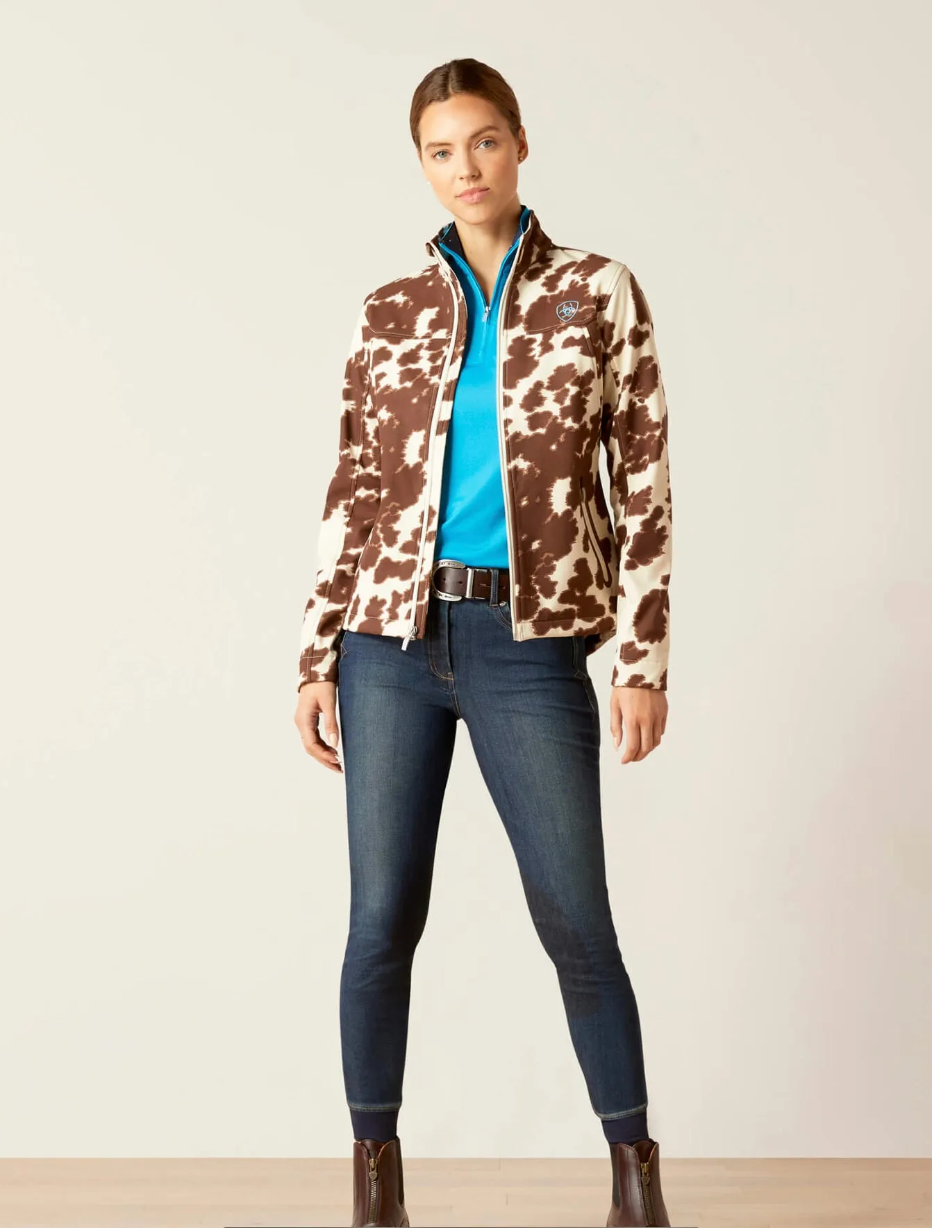 Women’s Ariat Pony New Team SoftShell Print Jacket