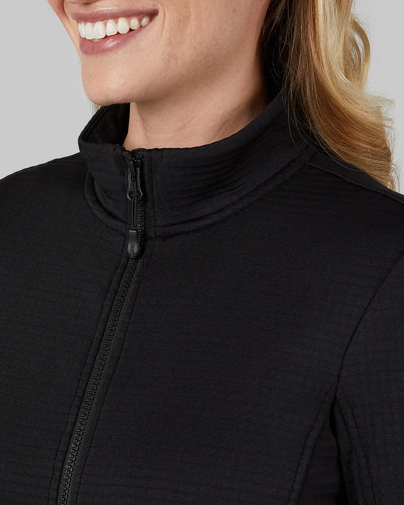 WOMEN'S GRID TECH FULL-ZIP
