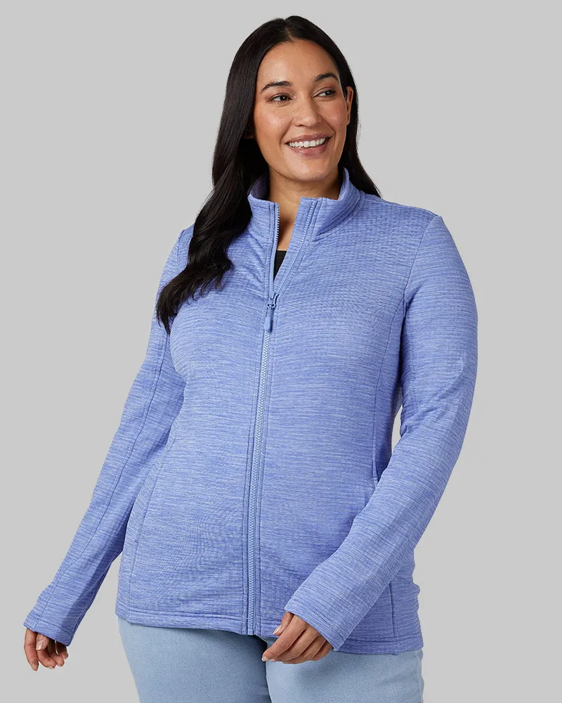 WOMEN'S GRID TECH FULL-ZIP