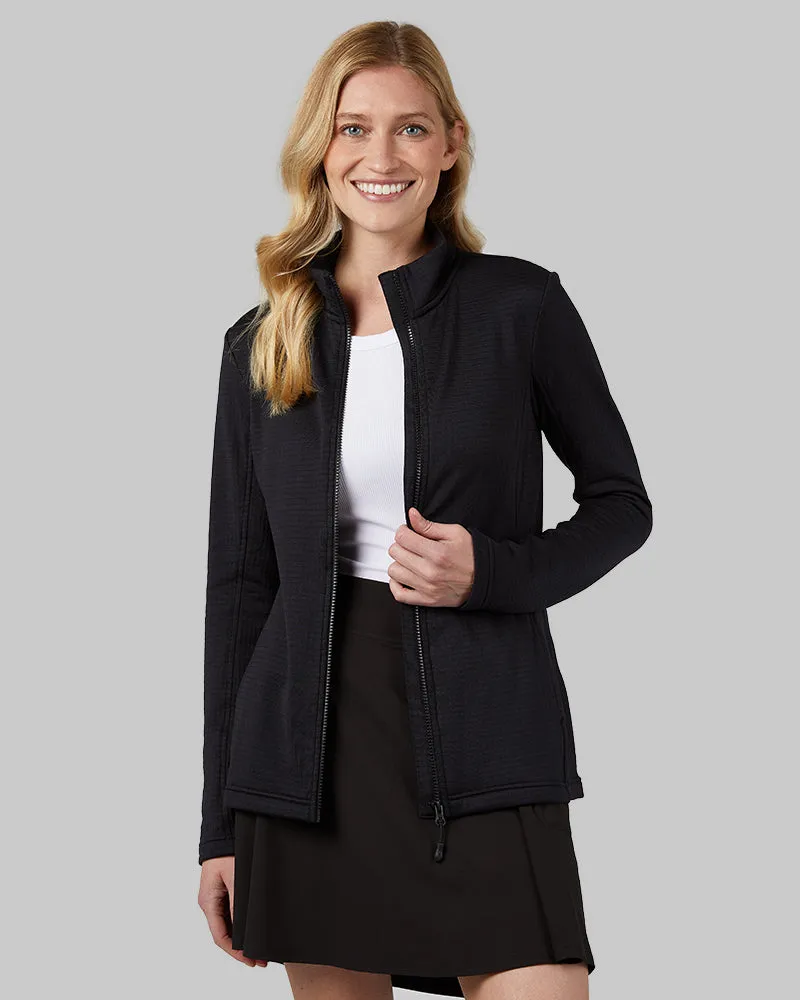 WOMEN'S GRID TECH FULL-ZIP