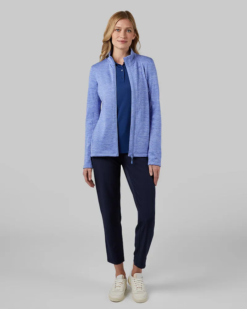 WOMEN'S GRID TECH FULL-ZIP