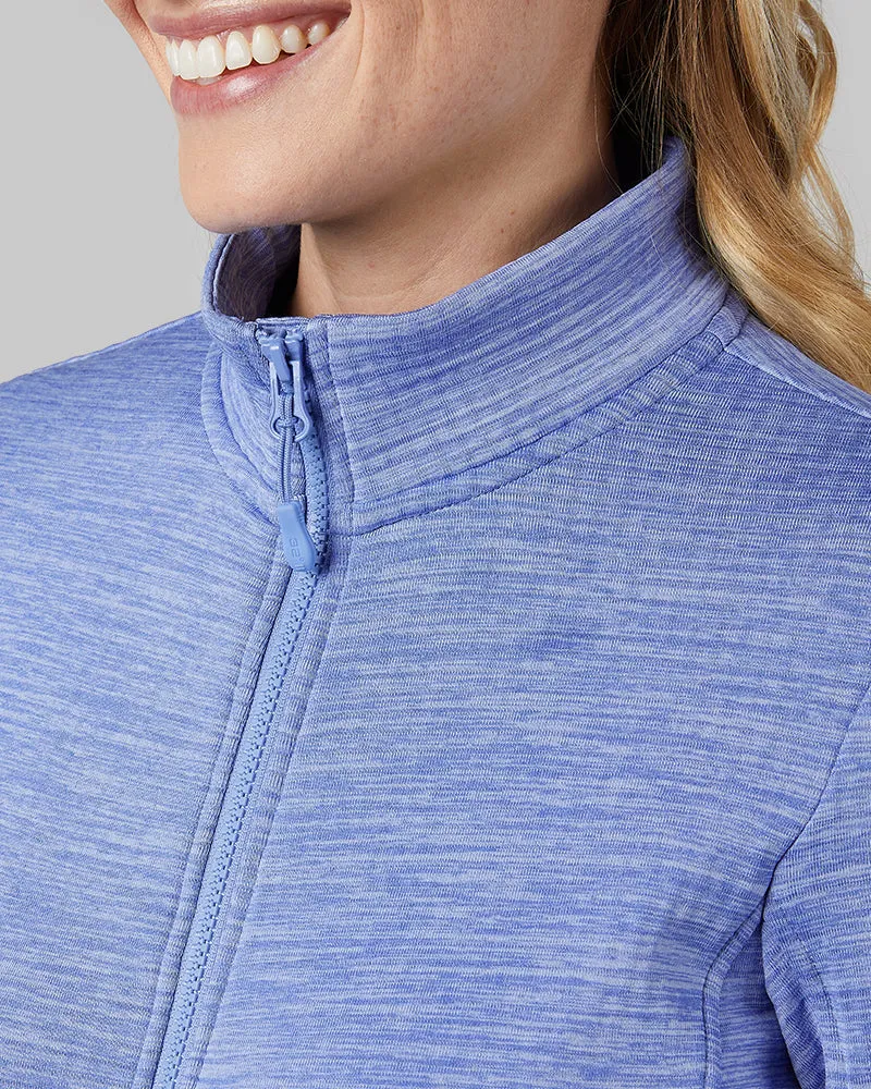 WOMEN'S GRID TECH FULL-ZIP