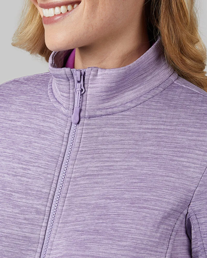 WOMEN'S GRID TECH FULL-ZIP