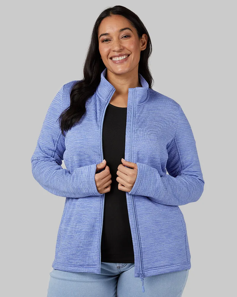 WOMEN'S GRID TECH FULL-ZIP