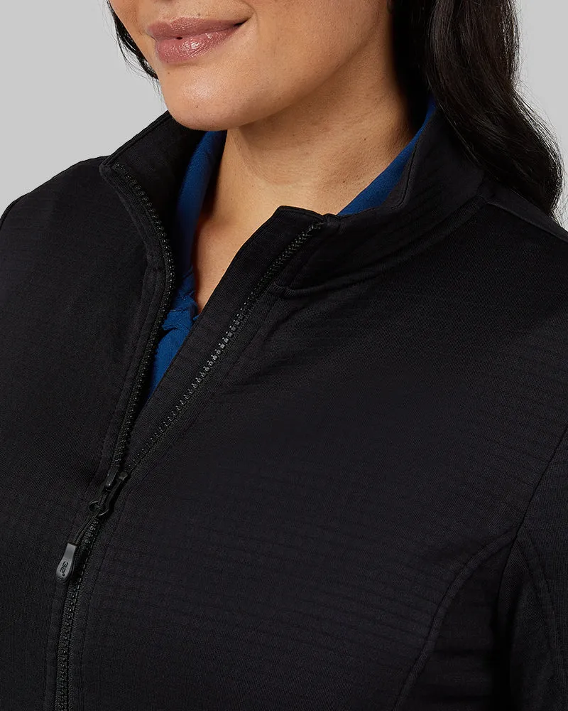 WOMEN'S GRID TECH FULL-ZIP