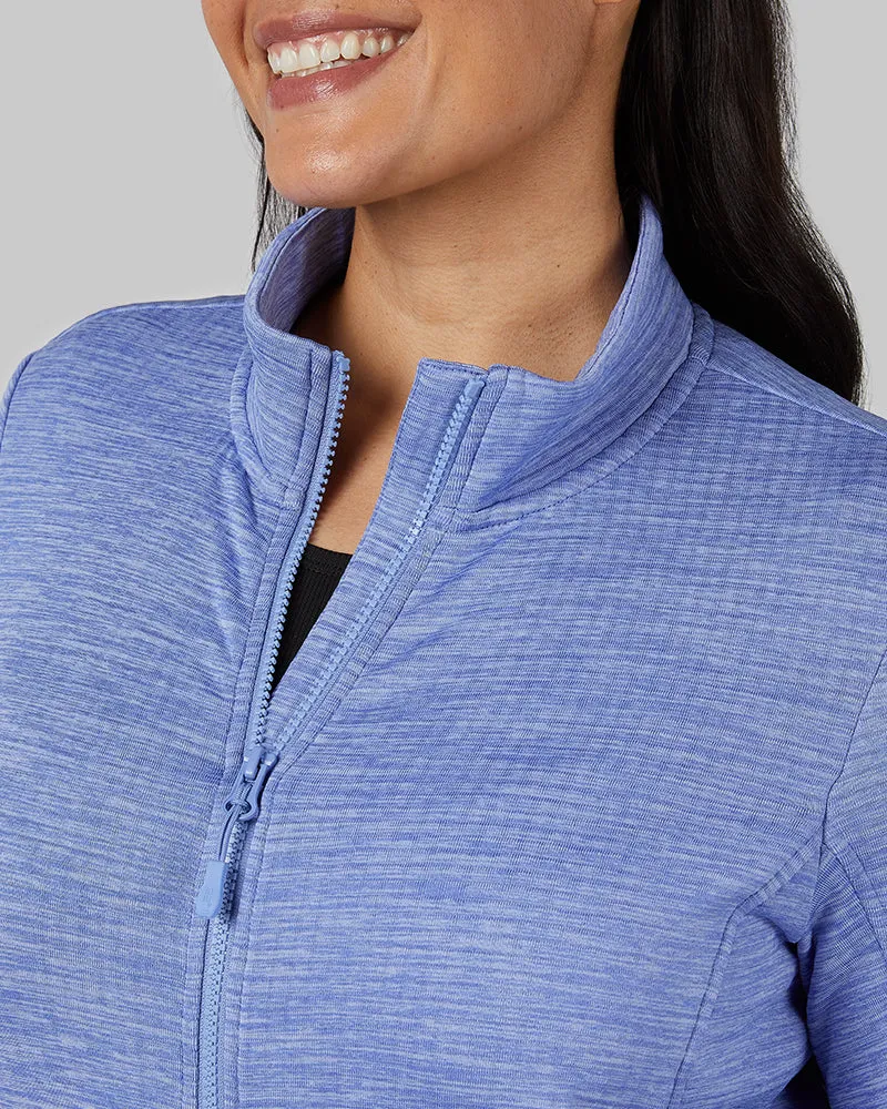 WOMEN'S GRID TECH FULL-ZIP