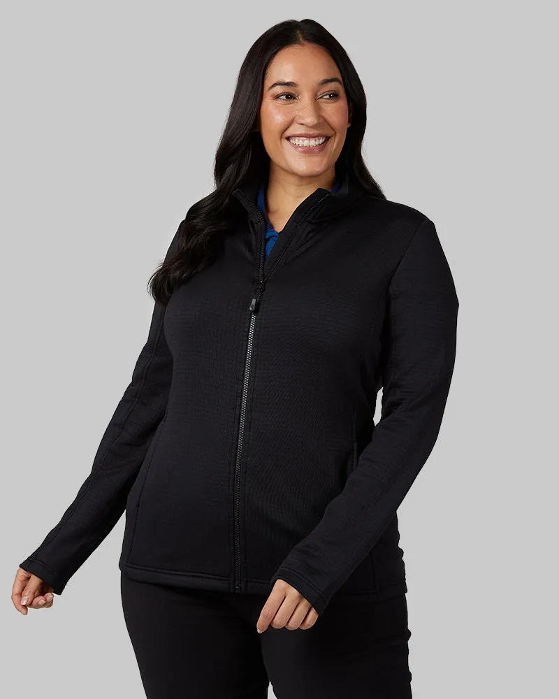 WOMEN'S GRID TECH FULL-ZIP