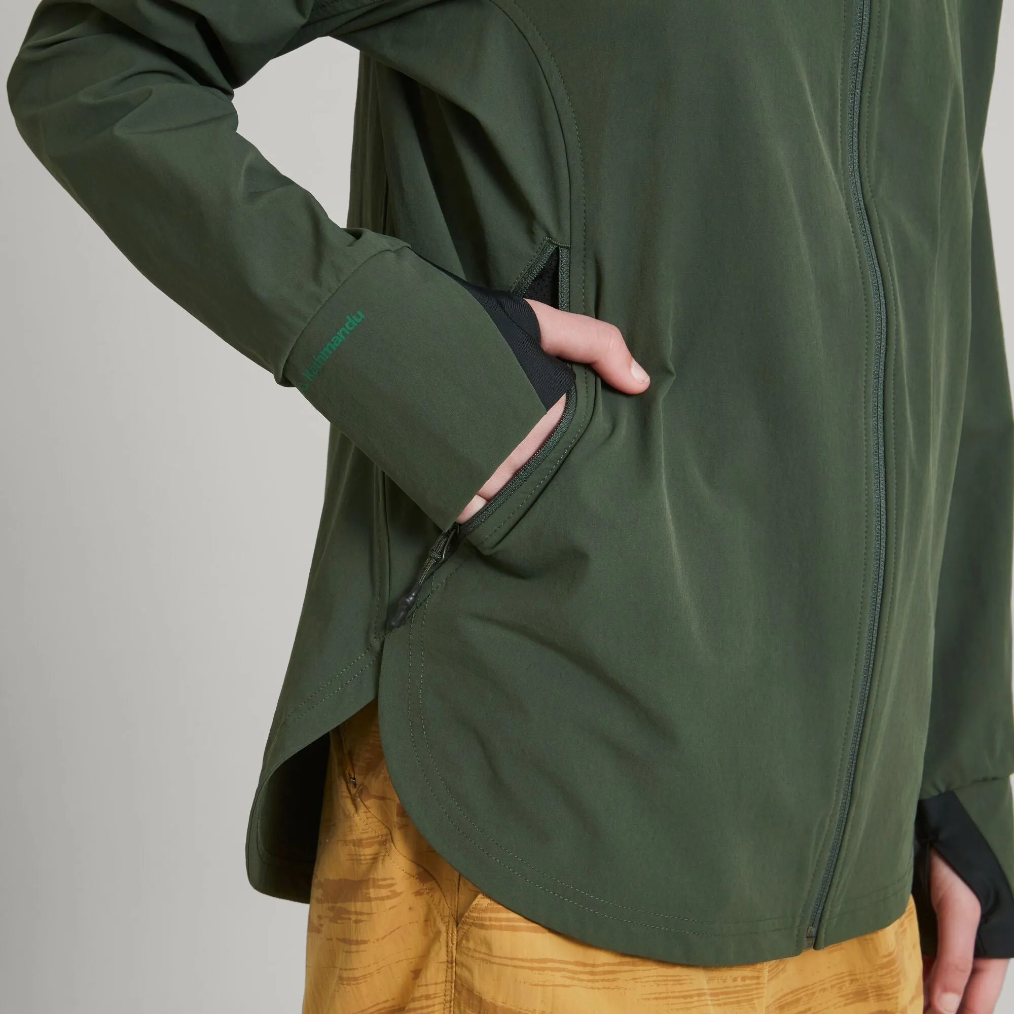 WOMEN'S ULT-HIKE HOODED JACKET - ROSIN