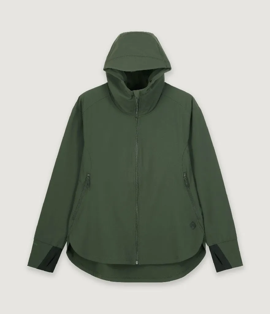 WOMEN'S ULT-HIKE HOODED JACKET - ROSIN