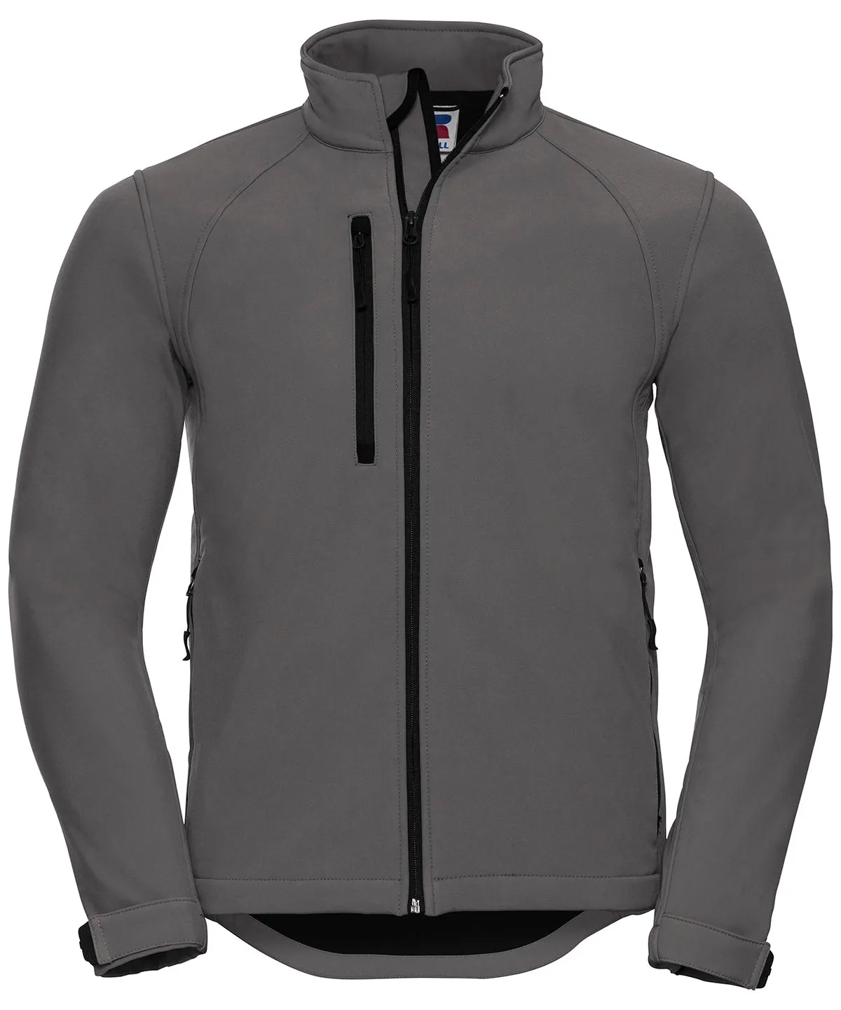 WORKWEAR SAMPLE SALE 2024 - J140M Russell Softshell Unisex Jacket - Titanium - Size Medium