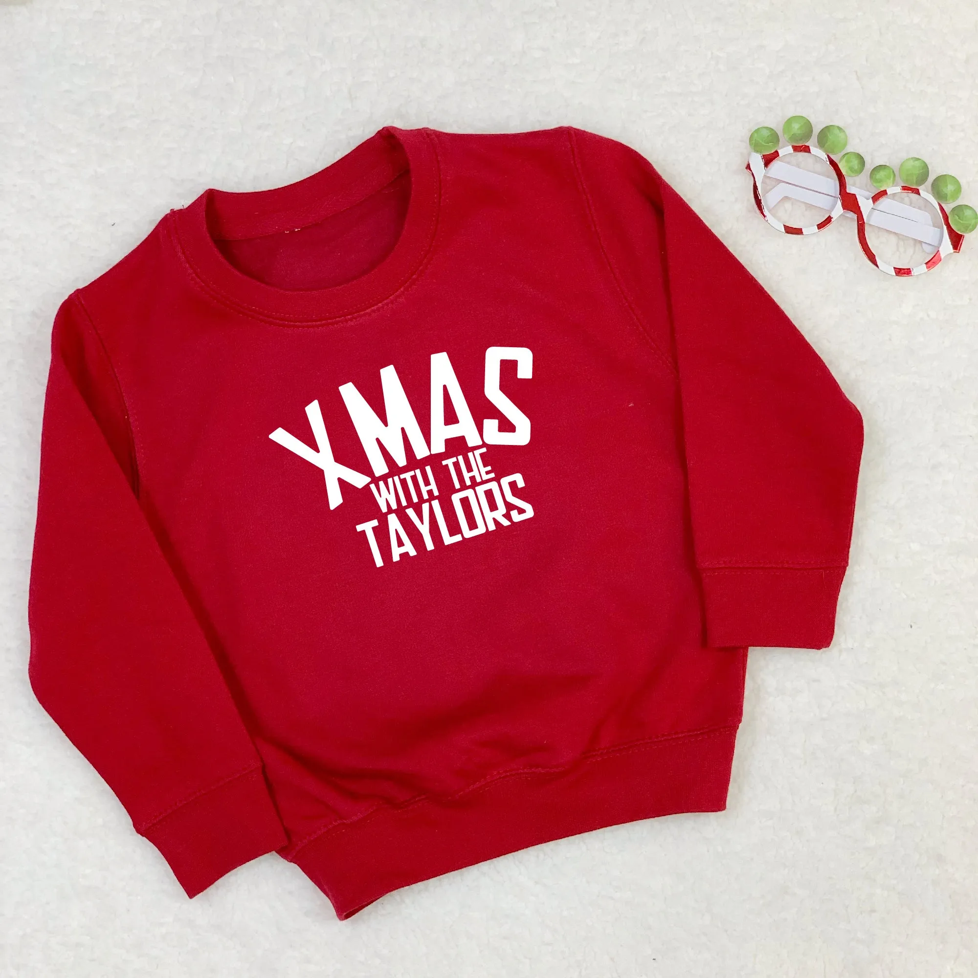 Xmas With The … Personalised Sweatshirt