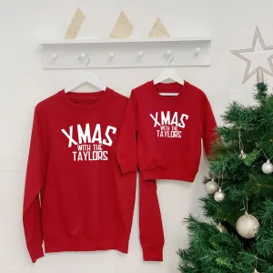 Xmas With The … Personalised Sweatshirt