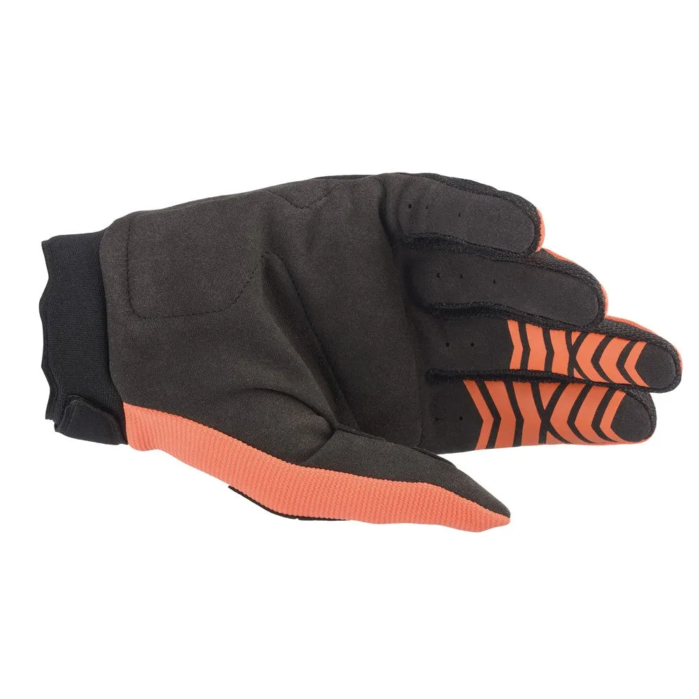 Youth Full Bore Gloves Orange/Black XXS