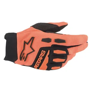 Youth Full Bore Gloves Orange/Black XXS