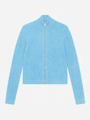 Zip Cardigan - Bachelor Blue